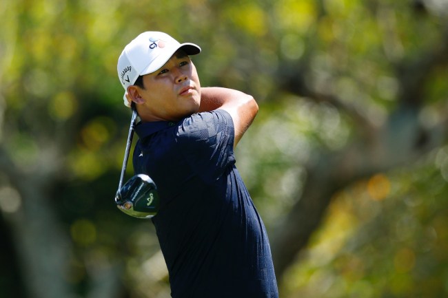 Golfer Si Woo Kim