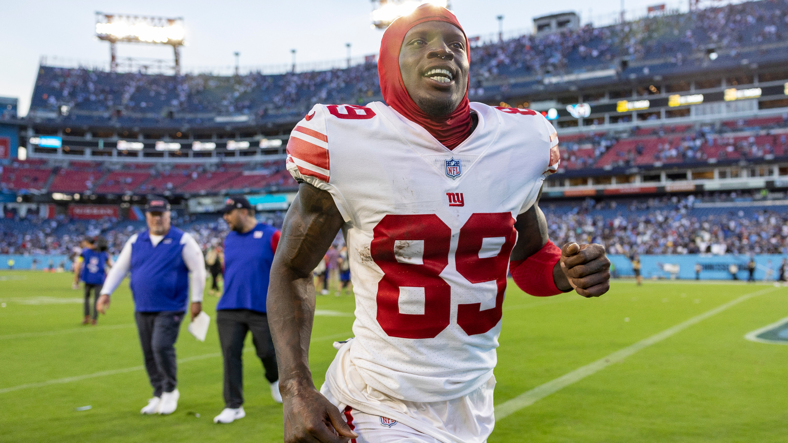 Chiefs' Kadarius Toney Trolls Giants Fans on IG After NY's 40-0