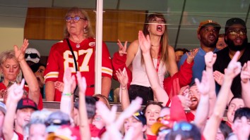 Taylor Swift Reacts To Beau Travis Kelce’s Touchdown: ‘Let’s F—— Go!’