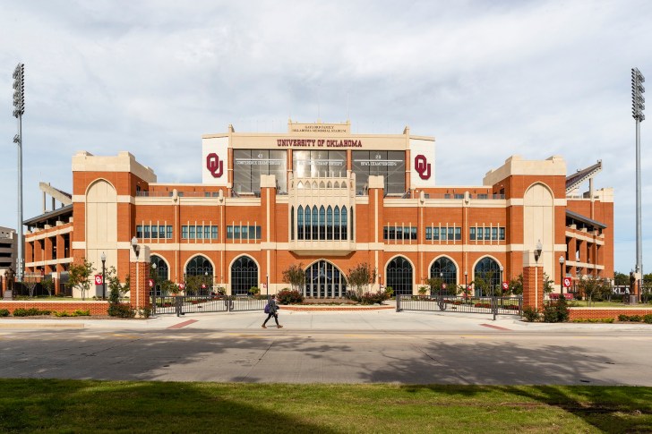 University of Oklahoma Gaylord Family Oklahoma Memorial Stadium