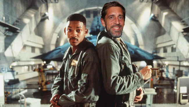 aaron rodgers independence day
