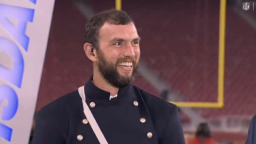 Andew Luck Showed Up To Thursday Night Football Dressed As ‘Capt. Andrew Luck’