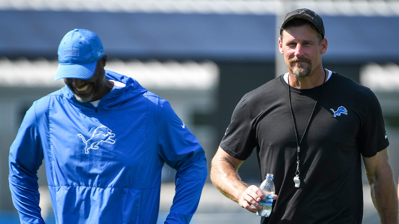 Detroit Lions GM Brad Holmes was PUMPED UP after the win over the