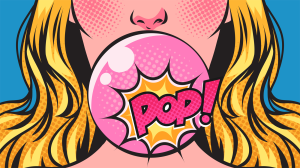 bubble gum pop art