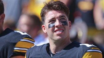 Iowa QB Has To Pause After Making Accidental Lewd Remark In Press Conference