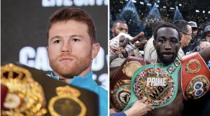 Canelo Alvarez and Terence Crawford