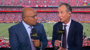 Cris Collinsworth Called Out Over Ridiculous Patrick Mahomes Comment During NFL Season Opener