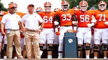 Clemson Pulls Bizarre Roster Move For FSU Game, Adds Retired Player With Virtually No Experience To Position Of Need