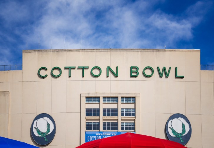 Cotton Bowl Stadium in Dallas, Texas