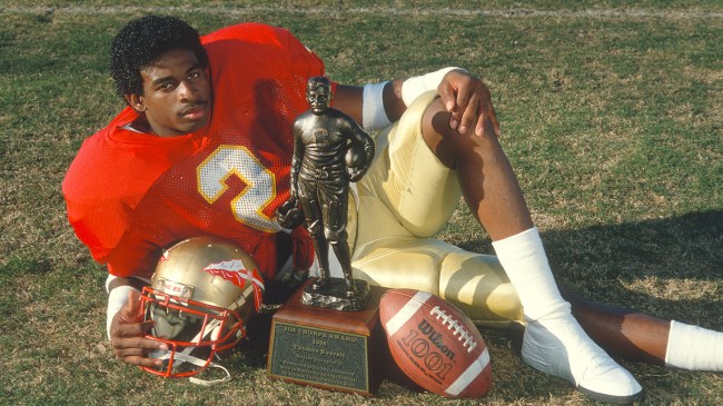 Deion Sanders during his time at Florida State