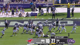 TCU Attempts Fake Field Goal And Fail Miserably In Hilarious Fashion