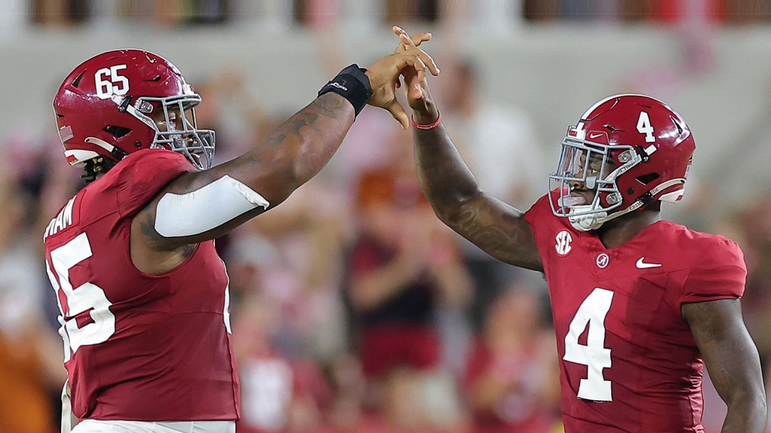 Alabama quarterback Jalen Milroe's character was on display against USF
