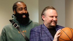 James Harden Appears To Troll 76ers GM Daryl Morey With Bottle Service Sign At Club