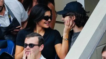 Kylie Jenner Couldn’t Keep Her Hands Off Timothee Chalamet At The US Open