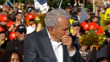 Lee Corso Thanks ESPN For Sticking With Him After Stroke While Choked Up During Emotional Tribute
