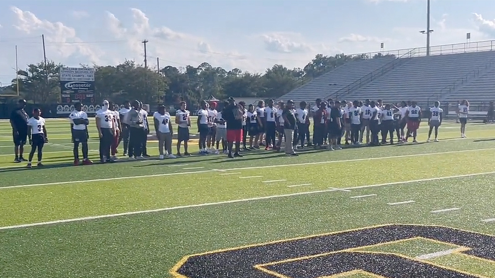 Georgia Hs Football Team Gets Embarrassed After Intimidation Fail 