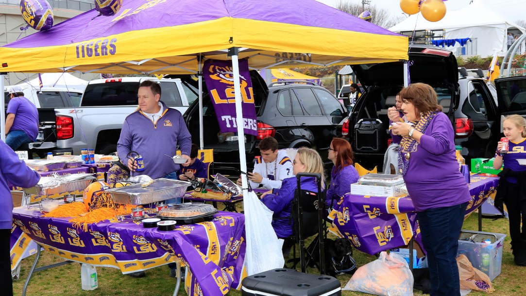 LSU Tiger Stadium Food