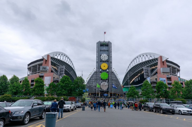 Lumen Field in Seattle, Washington, home to the Seattle Seahawks