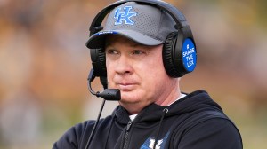 Kentucky football coach Mark Stoops