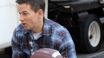 Mark Wahlberg IN HIS ELEMENT On Clemson Parents Day Trip – Flexes In Team Workout Before Tailgating
