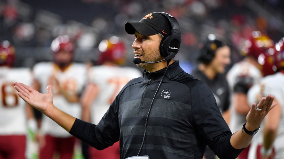 Matt Campbell tried to fight an Iowa State fan who threatened his job after a loss to Ohio