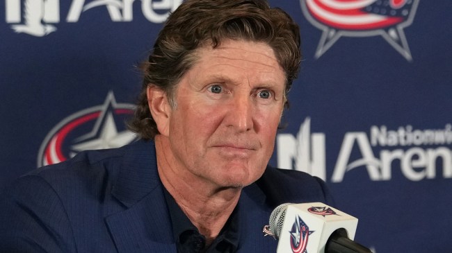 Former Blue Jackets head coach Mike Babcock