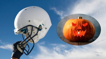 Illinois High School With Incredible Mascot Unveils Awesome New Spooky Football Helmet Tradition