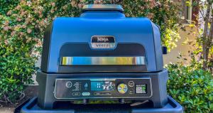 The Ninja Woodfire™ Pro Connect XL Outdoor Grill & Smoker