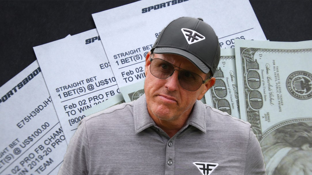 Phil Mickelson betting gambling addiction letter message