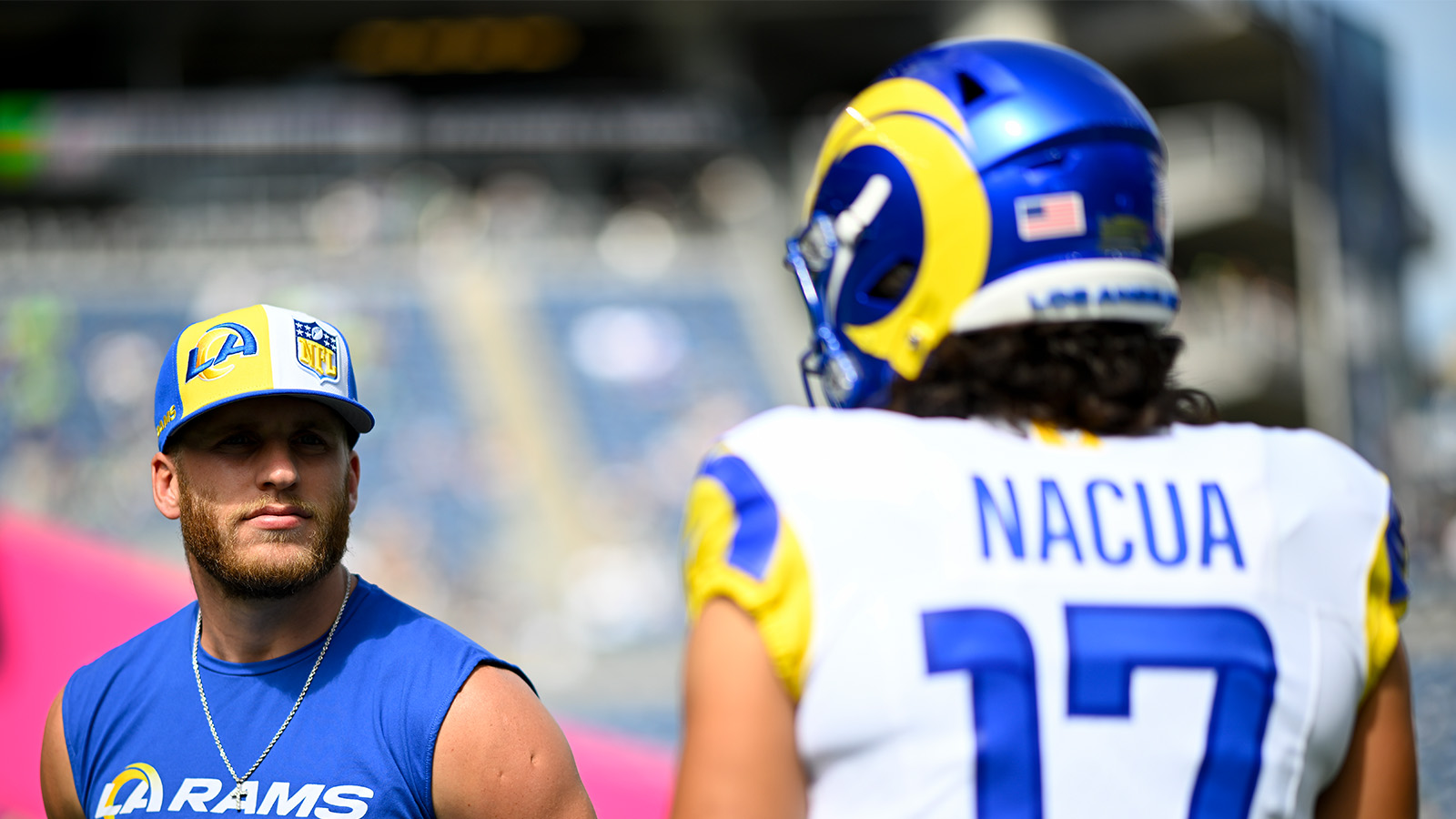 Rams wide receiver Puka Nacua sets NFL single-game rookie record with 15  catches in loss to 49ers