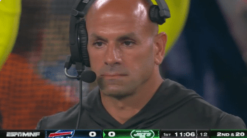 Jets HC Robert Saleh’s Reaction To Zach Wilson Subbing In For Injured Aaron Rodgers Goes Viral, Becomes A Meme