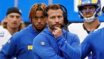 Sean McVay Gives Rambling Explanation For Meaningless Field Goal, Fans Don’t Believe Him