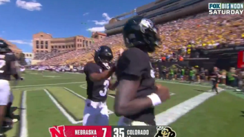 Shedeur Sanders Does His Father Deion Sanders’ Primetime Dance After TD