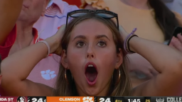 Shocked Clemson Girl Becomes An Instant Meme