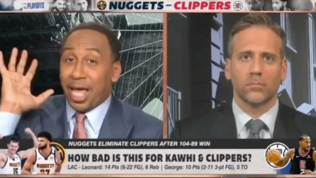 stephen a smith and max kellerman on first take