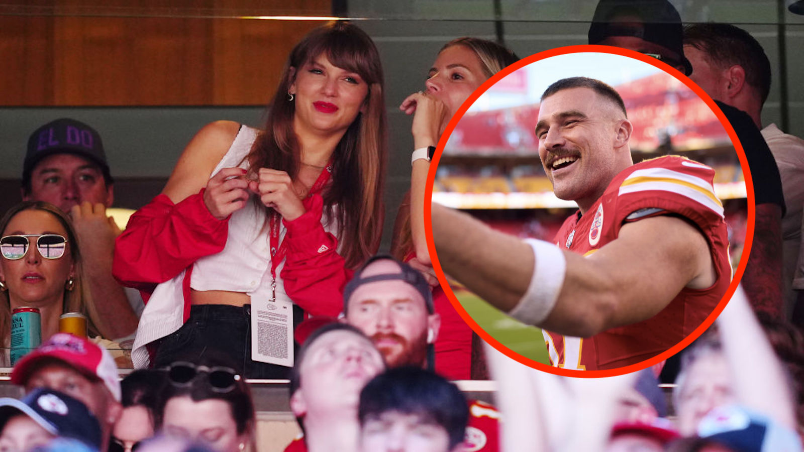 Travis Kelce notes Taylor Swift's bold appearance at Chiefs game