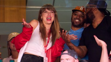 Swifties Struggle To Figure Out Football As Travis Kelce Causes Taylor Swift To Blush In Kansas City