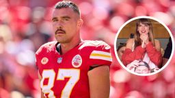 ‘Swifties’ Makes Video Of Travis Kelce Fawning Over Taylor Swift Go Viral, NFL Fans Inform Them He Was Watching A Replay