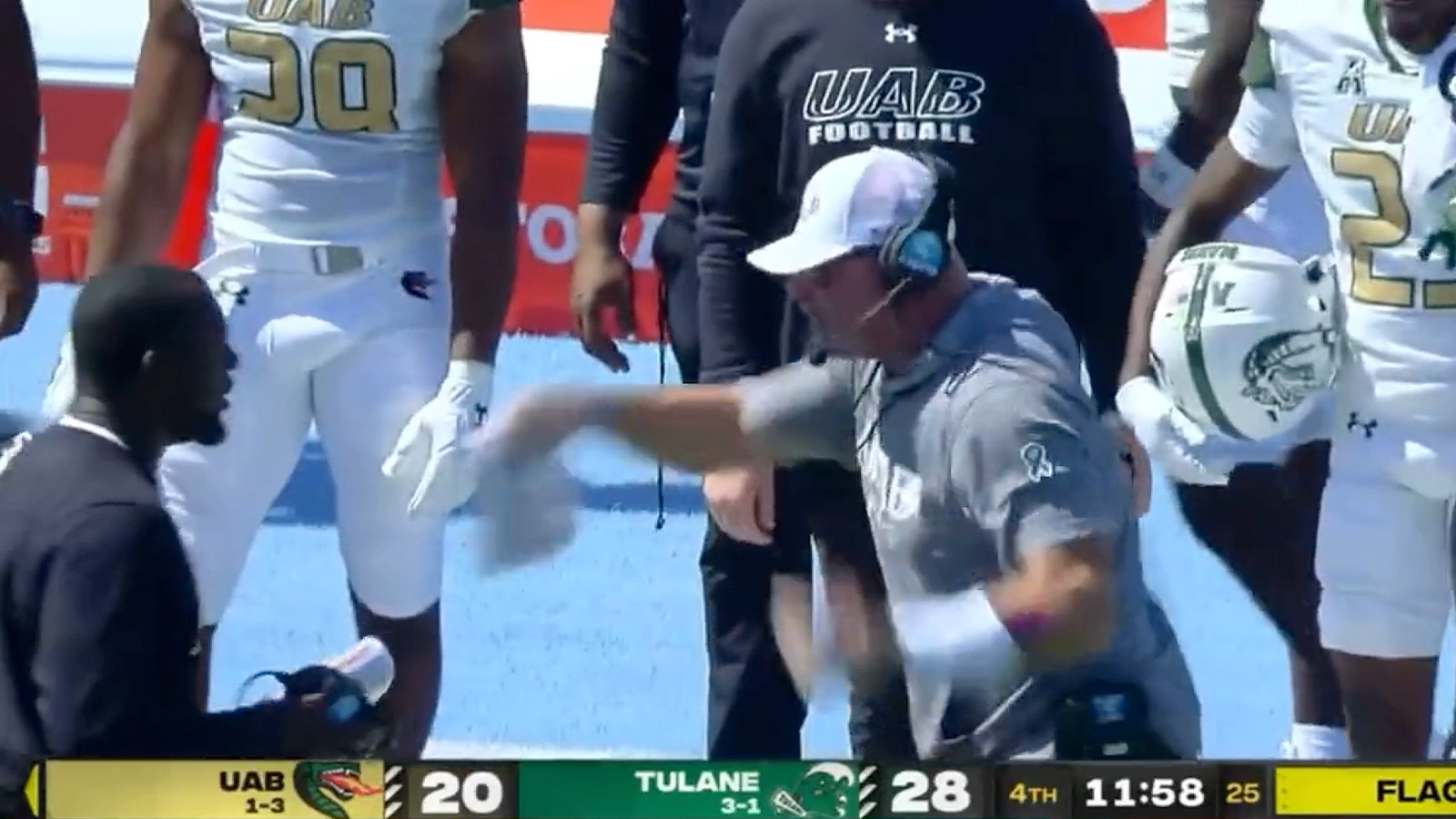 Trent Dilfer LOSES HIS MIND On UAB Coach During Angry Tirade