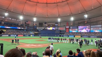 The Tampa Bay Rays Hung A Banner For A Wild Card Series They Got Swept In And They Got Clowned For It