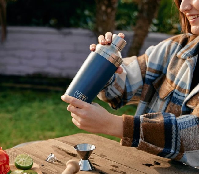 YETI on Instagram: Built to shake, not break. Shop the all-new Rambler™ Cocktail  Shaker through the link in our bio. Head to our Stories for cocktail  recipes inspired by the wild from