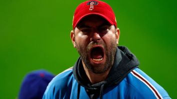 Phillies Fan Stands Outside Of Stadium With Mic/Camera Following Game 7 Loss, Cinema Ensues
