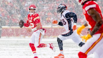 WATCH: Snow Is Coming Down Hard In Denver Ahead Of Chiefs Game