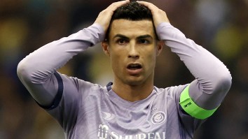 Cristiano Ronaldo Reportedly Facing Corporal Punishment For Hugging A Woman In Iran