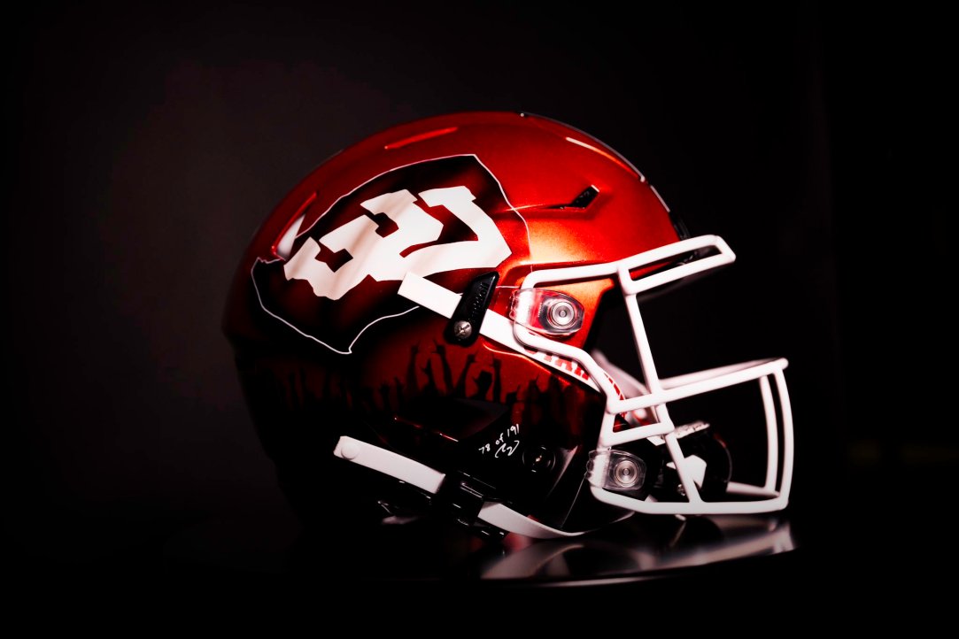 Utah Honors Rowdy Students With Epic New Hand-Painted Helmet