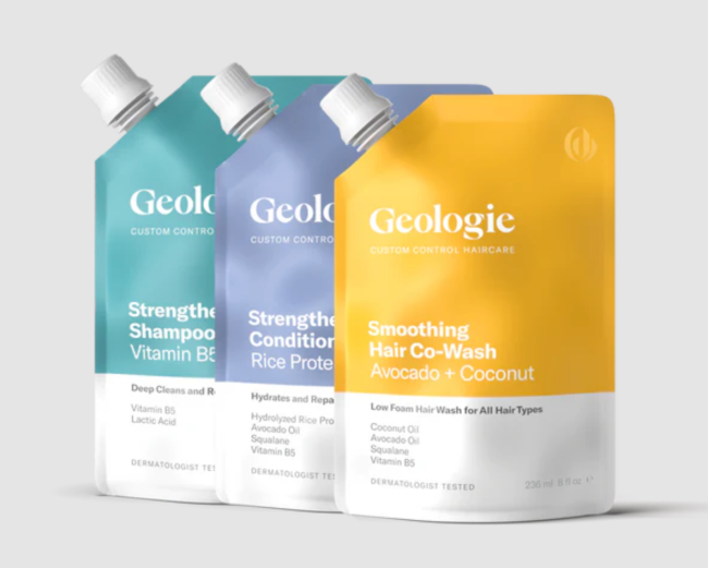 Geologie Custom Control Haircare Routine for Smoothing