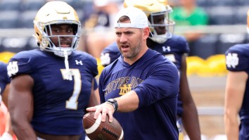 Notre Dame Fans Are Already Sick Of First-Year Offensive Coordinator Gerad Parker