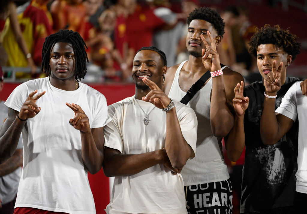 Bronny James USC Basketball