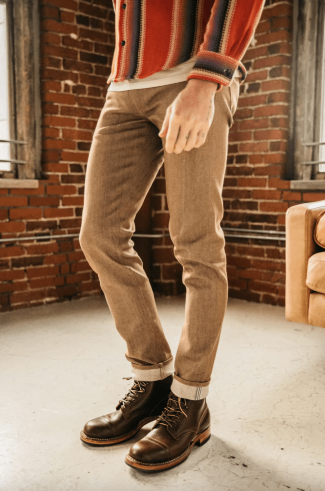 Hiroshi Kato Pen Slim 4-Way Stretch Selvedge Denim Jeans