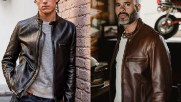 Be A Rebel Without A Cause This Fall With The OG Leather Jacket From Schott